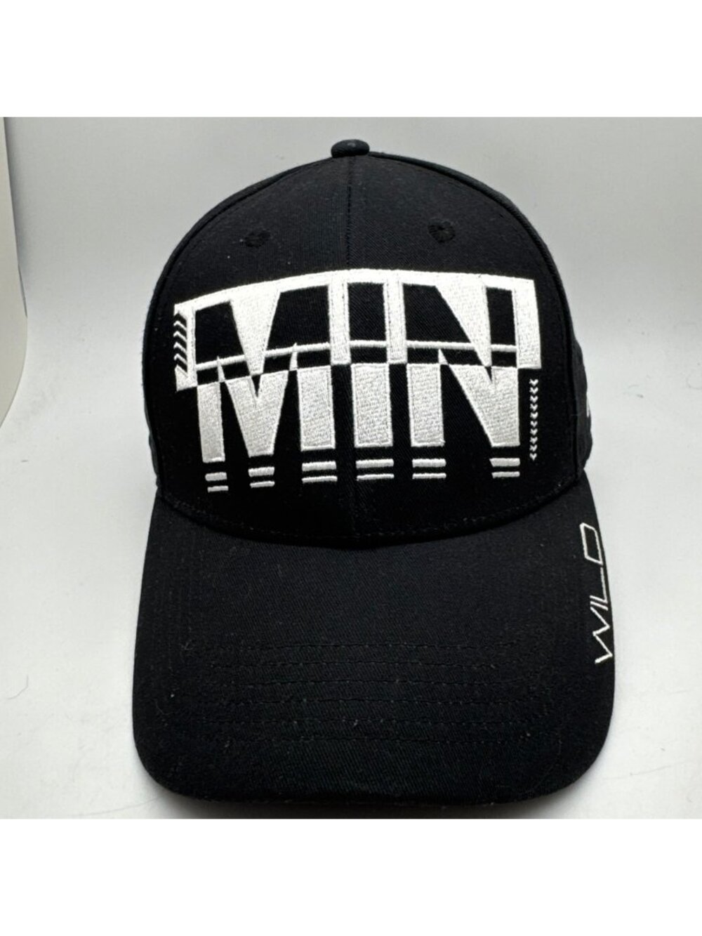 Adidas Minnesota Wild Baseball Cap Hat NHL Black One Size Fits Most Adjustable
